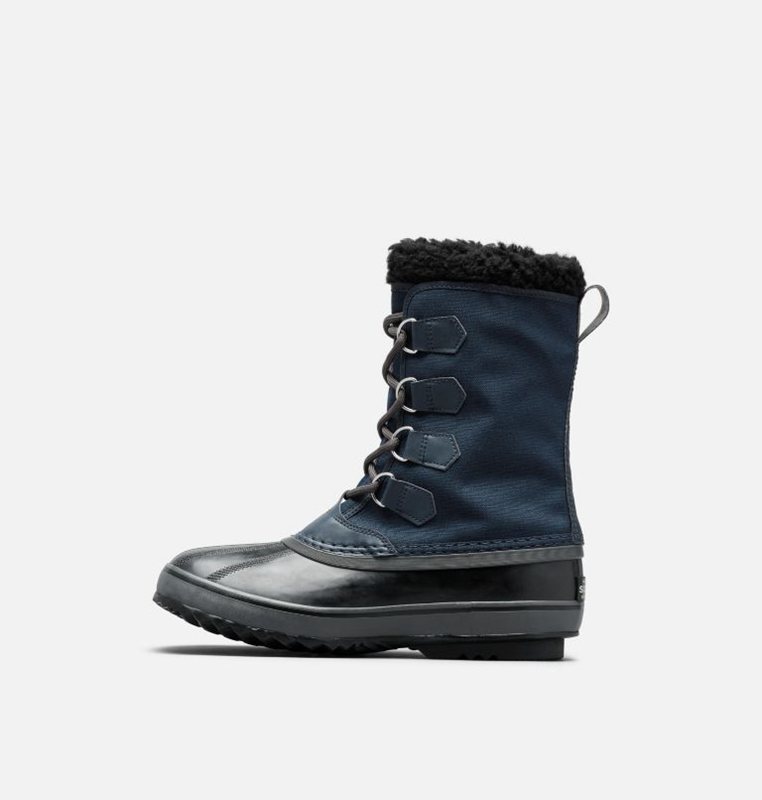 Mens Snow Boots Navy/Black - Sorel 1964 Pac™ Nylon - 315206-YUH